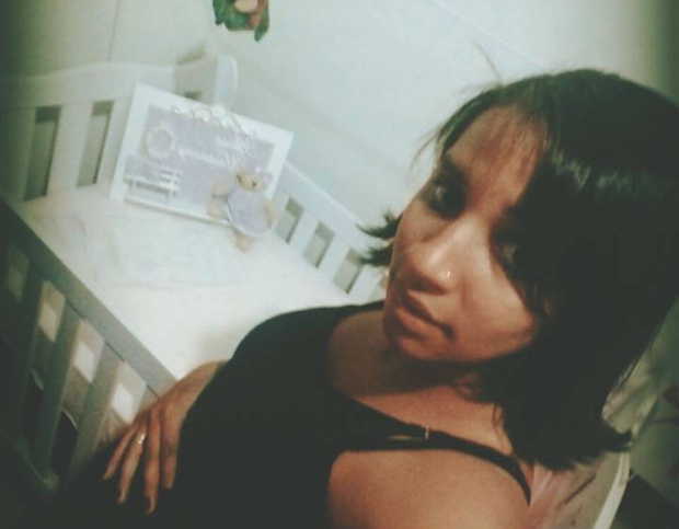 Greiciara Belo Vieira teve sua filha retirada de sua barriga enquanto estava viva (Foto: Arquivo Pessoal)